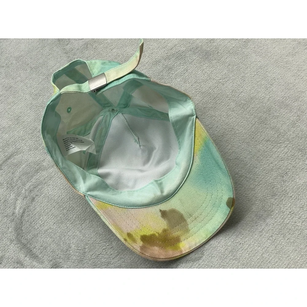 Target Baseball Cap Kids Adjustable Pastel Multicolor Tie Dye Cotton Hat